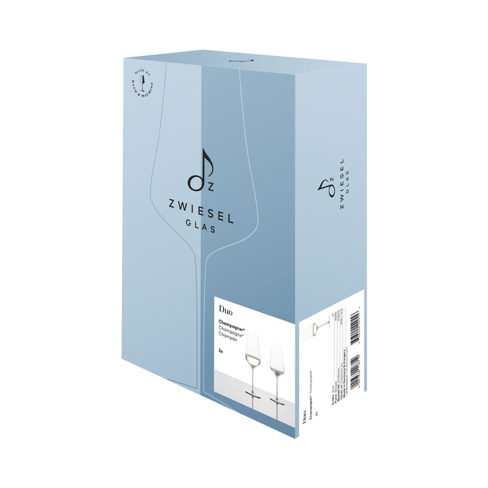 Бокал для шампанского, набор 2 предмета, Duo Zwiesel Glas