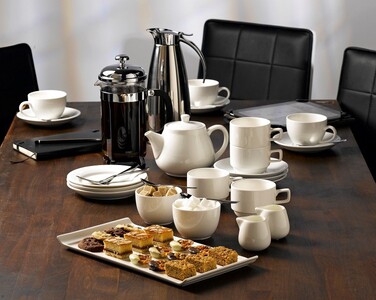 Молочник 30 мл, без ручки, білий, GenWare