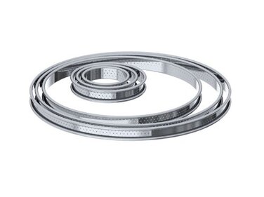 Кольцо для выпечки перфорированное 8 см De Buyer