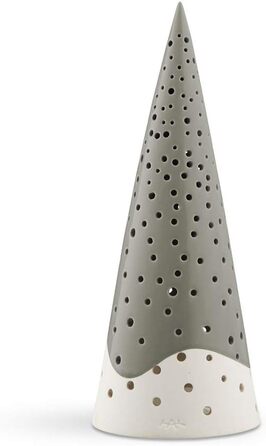 Тримач для чайника Khler високий H25,5 см Nobili з кістяної порцеляни сатиновий синій (30 см, оливково-зелений)