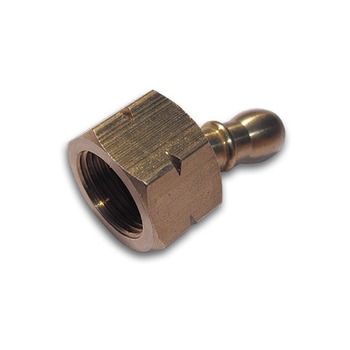 Штуцер с 3/8' (мама) на 9 мм (латунь) Bradas Код: 010604