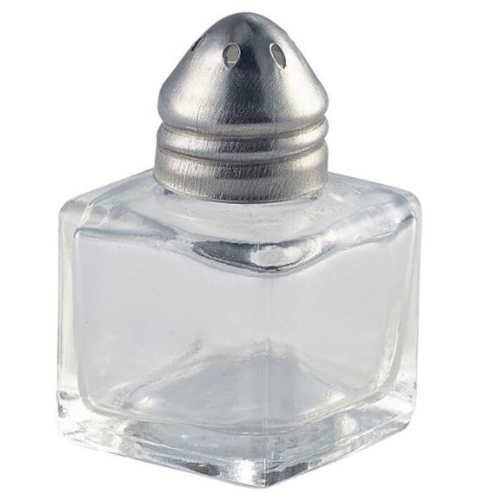 Перечница стеклянная 3х3х5 см, GenWare