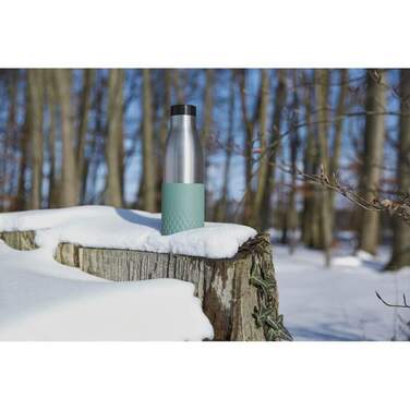 Tefal Термобутылка Bludrop, 500мл, диаметр 70, т хол. 24 г, gar.12 г, нержавеющая сталь + пластик, зеленый