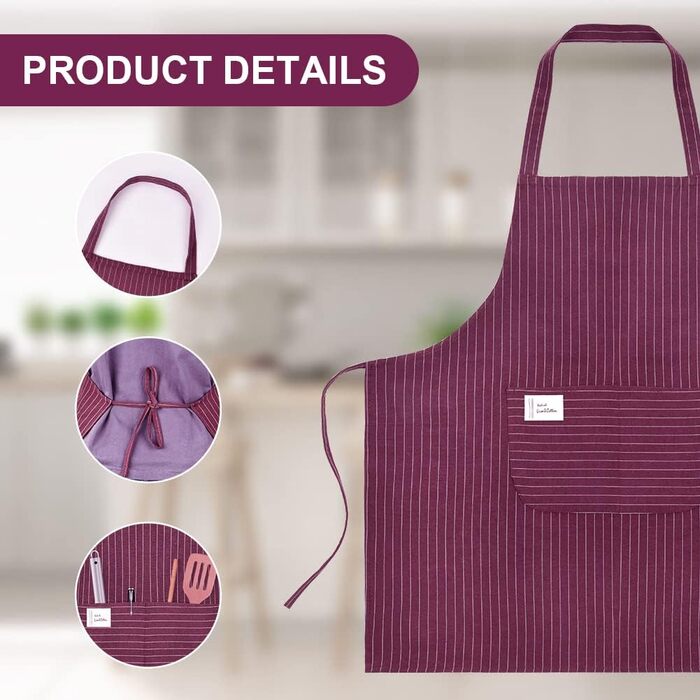 Кухонний фартух 2 шт Vicloon