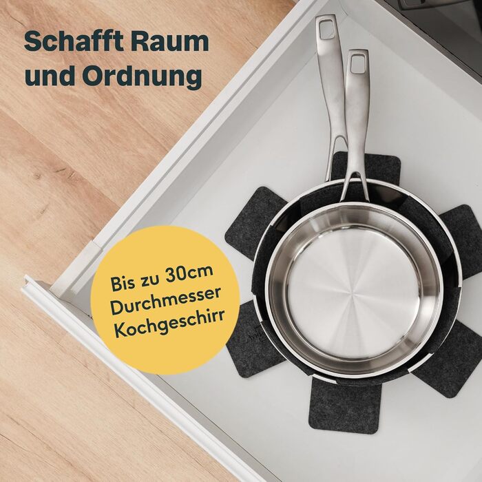 Сковорода вок індукційна 28 см - Сковорода вок з нержавіючої сталі для смаження у фритюрі та смаження - Для всіх типів плит - Жароміцна до 400C (захист для сковорідки, 35 см)