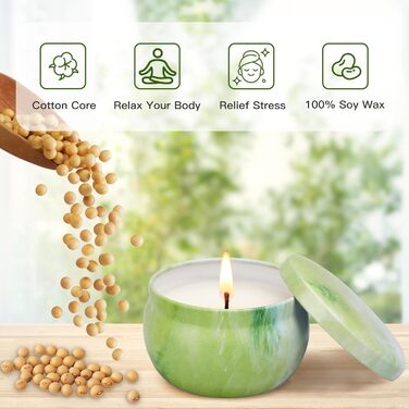 Ароматичні свічки 8 шт. NVGCX