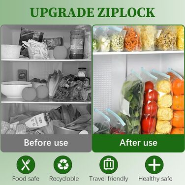 Вакуумні пакети 60 пакетів 10 х 20/ 15,5 х 23/ 32 х 26,5 см lalago