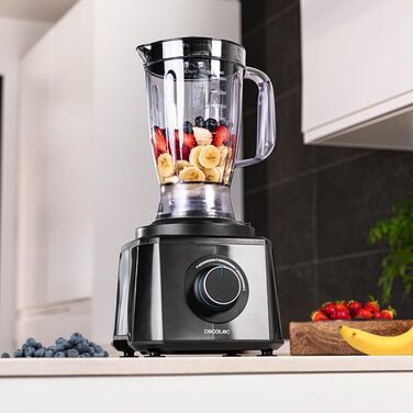 Кухонний комбайн 2000 Вт, чорний Paprika 2000 Full Cecotec