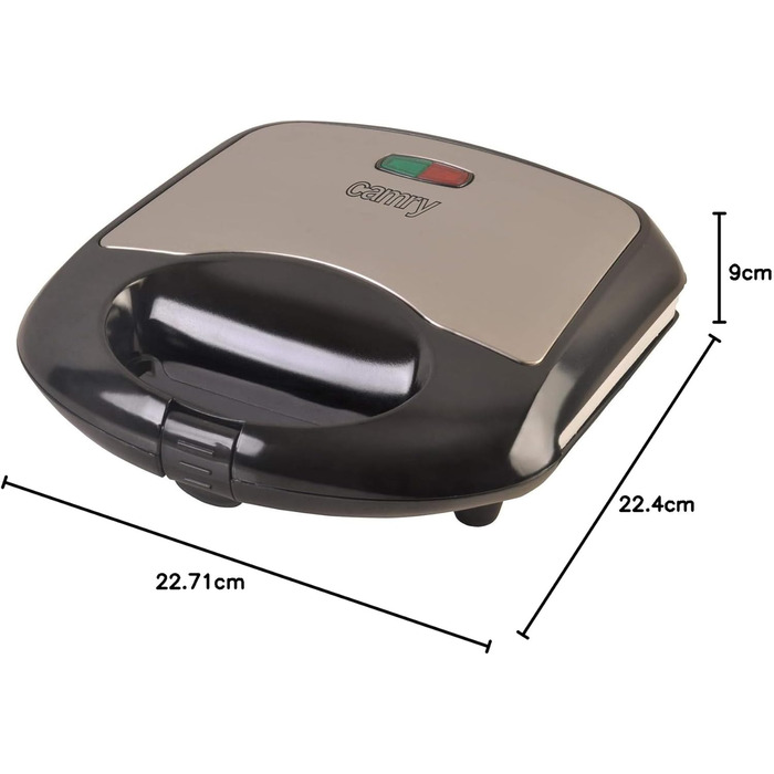 Вафельниця 700 Вт Adler CR 3019 Camry