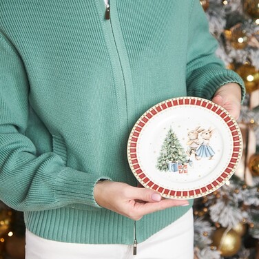 Тарілка Fissman 20 см MIRACLE порцеляна (13754)