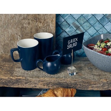 Молочник 140 мл, синій матовий, Matt Blue, Color Tea, GenWare