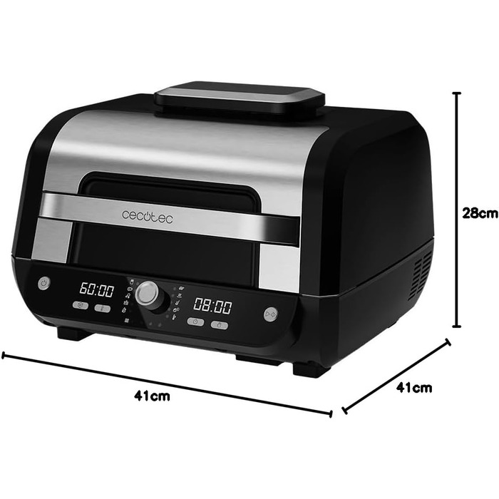 Фритюрниця-гриль 1700 Вт, 8 л Cecofry FireDome 8000 Pro Cecotec