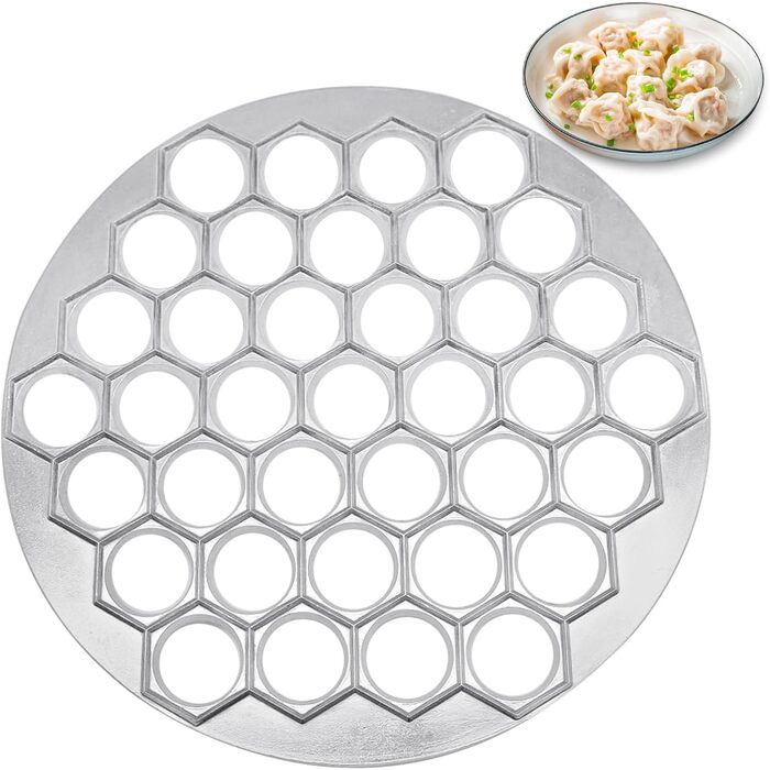 Форма для пельменів з 37 отворами, 2-в-1 пельменник Mritrit