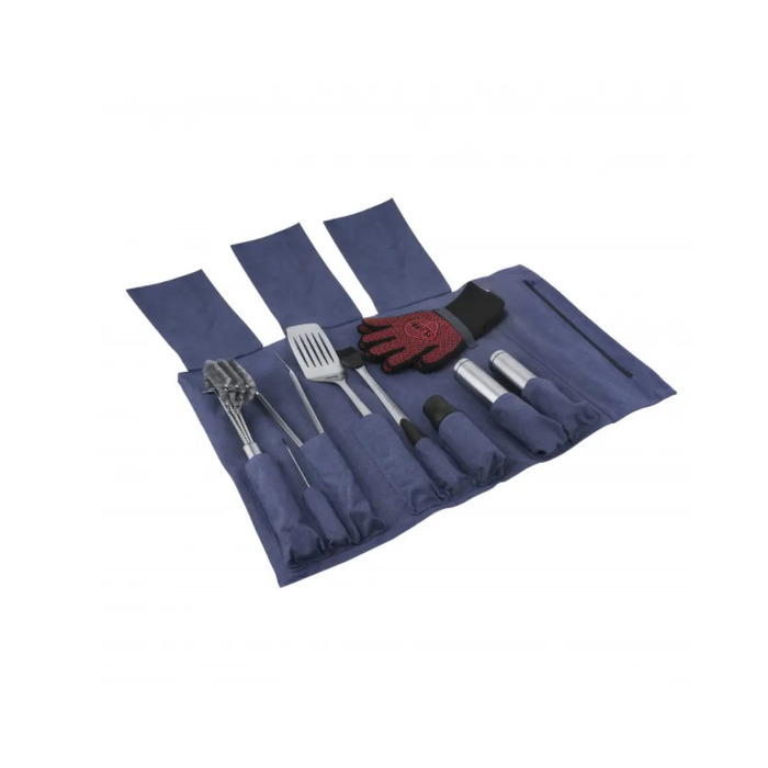 Набір аксессуаров для барбекю в скрутці-органайзері Jeens GRILLI