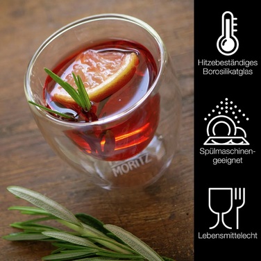 Набір з 6 термосклянок для еспресо Barista Torino Moritz & Moritz