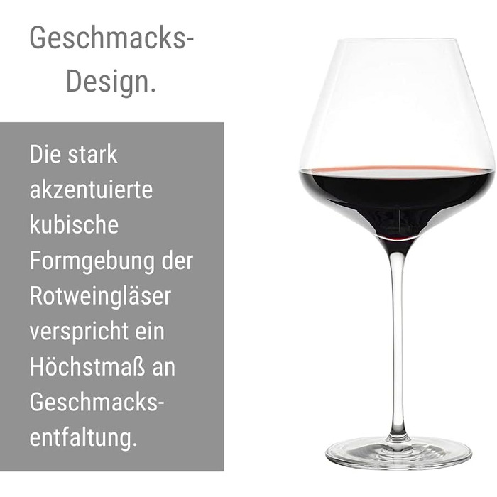 Набір келихів для червоного вина 708 мл, 6 предметів, Quatrophil Stölzle Lausitz