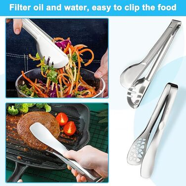 Сервірувальні щипці, 2 предмети, нержавіюча сталь DGN