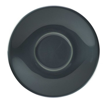 Блюдце 16 см, серое, Color Tea, GenWare