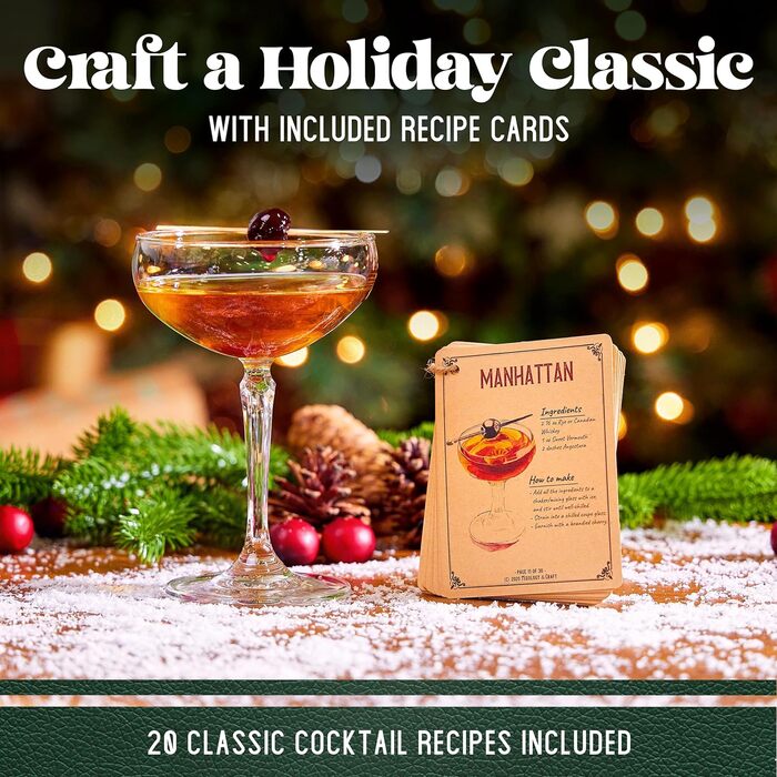 Коктейльний набір з 10 предметів Mixology & Craft