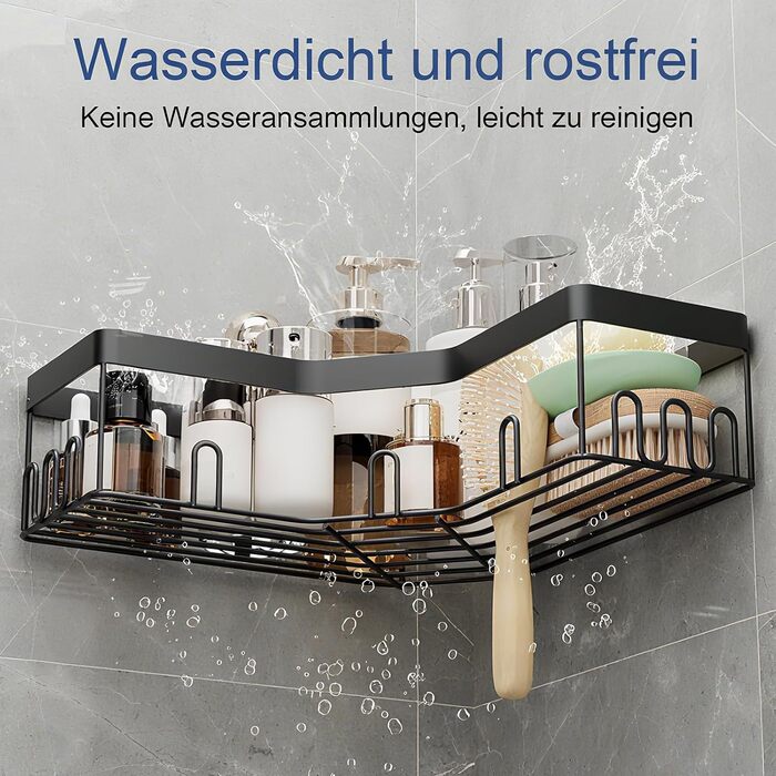 Полка для душа 3 в 1, нержавеющая сталь RUIHANDA