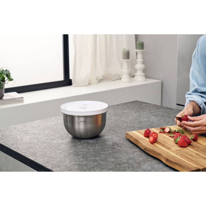 Миска з вакуумною кришкою 18 см, нержавіюча сталь Fresh & Save Zwilling