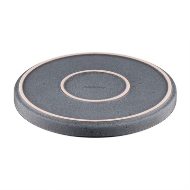 Тарілка десертна Ardesto Fasano, 19.6см, кераміка, сірий темний