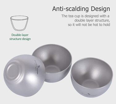 Набір чашок з чайником ( 3 чашки ) Boundless Voyage