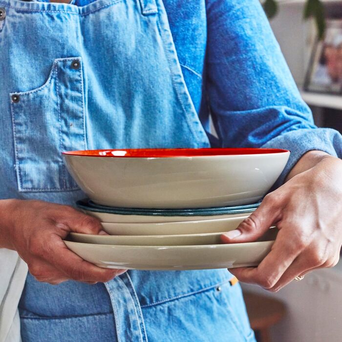 Тарілка обідня 27,9 см океан/кремовий Everyday Emile Henry