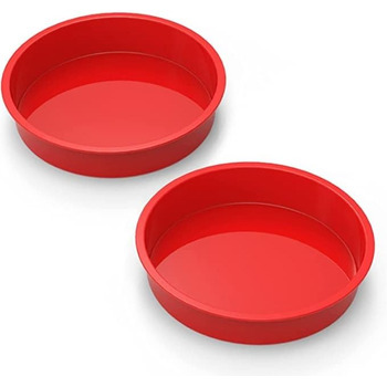 Силіконові круглі форми для випічки 24 см 2 шт. SILIVO