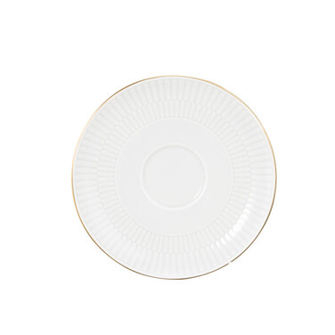 Блюдо комбинированное 16 см, белое с золотистым ободком Amina Goldrand Seltmann Weiden