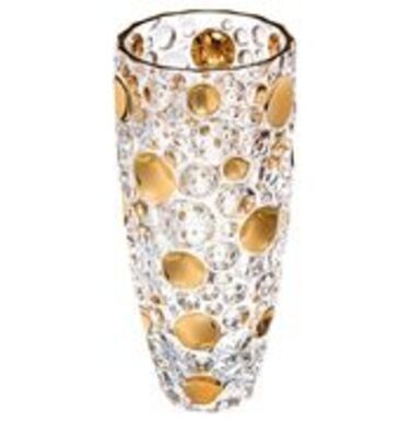 Ваза Lisboa 350мм Gold 9162 BOHEMIA