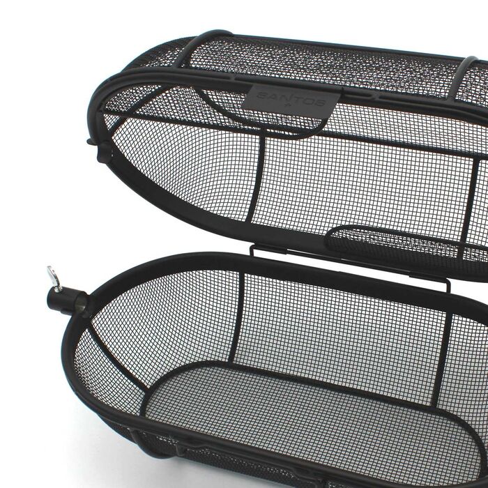 Корзина-сетка для вертела SANTOS, для гриля, круглая, черная, антипригарная 897535 Код: 010972