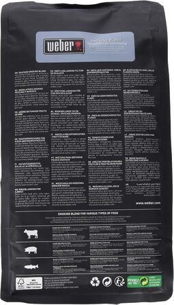 Коптильные трески из букового дерева 700 г Weber