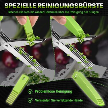 Ножиці з 5 лезами Lesolph