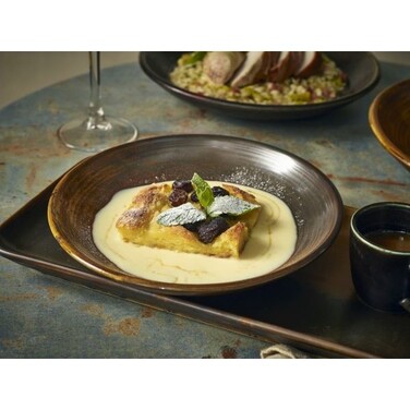 Тарелка глубокая 25 x h 4  см, Terra Porcelain Rustic Copper, GenWare