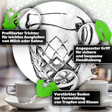 Ковші для молока 200 мл KADAX