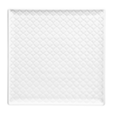 Тарілка квадратна Lubiana Marrakesz 25X25 см біла 4287