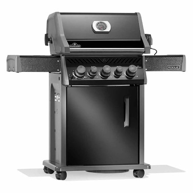 Газовий гриль Napoleon Rogue 425R з бічним пальником Sizzle Zone та вертілем, чорний RB425RSBPK-2-UA-R Код: 013123