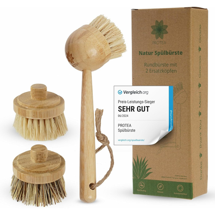 Щетка для посуды с сменными насадками 21,5 Protea