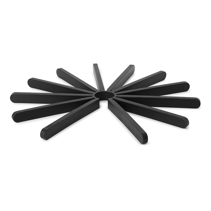 Підставка під гаряче (2 шт) 22,8х1,2х22,8 см чорна Fanfare Umbra