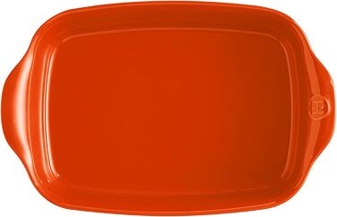 Форма для запікання прямокутна, помаранчева Emile Henry