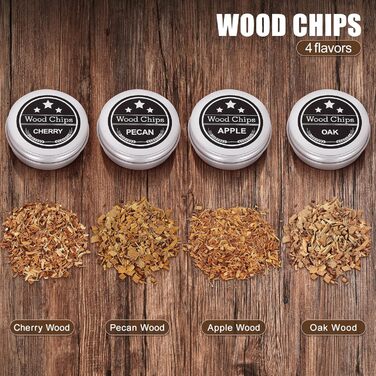 Набір для копчення коктейлів 9 предметів WEICHA