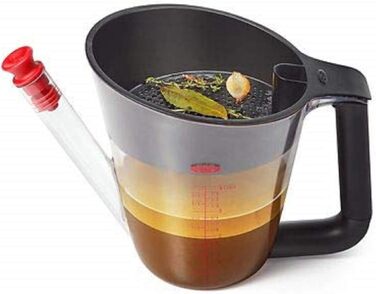 Сепаратор для відділення жиру 1 л із зливним носиком, пластиковий OXO