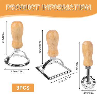 Приладка для пельменів Unvtap, 2-предметна машина для вареників, набір машин для пельменів, машина для равіолі, машина для маульташен, машина для равіолі з нержавіючої сталі, машина для тортелліні для макаронів та пельменів (мала 75 мм, велика 95 мм), 2-п