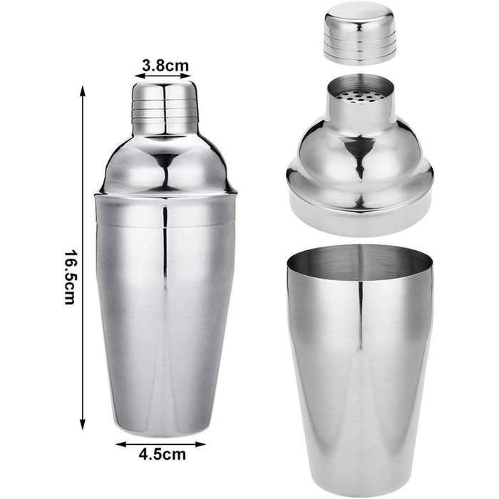 Коктейльный набор для коктейлей 550 мл, набор коктейль-баров аксессуары для бара,  14 шт SUPERSUN