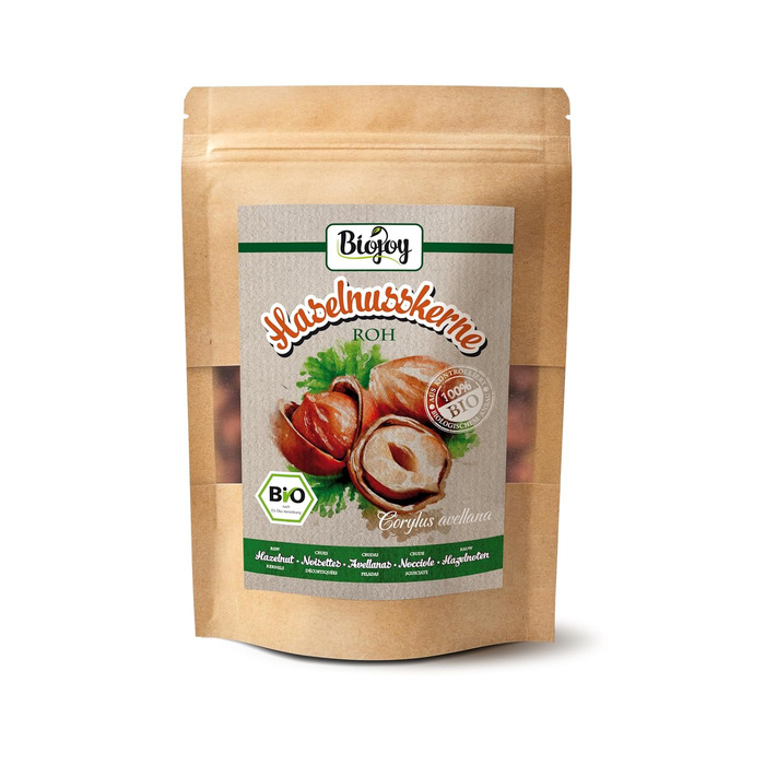 Лісовий горіхи-ядра фундука без добавок 250 г Biojoy