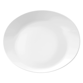 Тарілка Гурман плоска 34.5 см біла Organic No Limits Seltmann