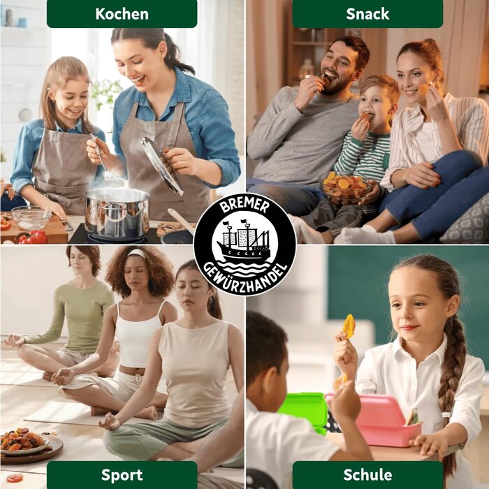 Шматочки імбиру з гострим смаком та фруктозою 200 г Bremer Gewürzhandel