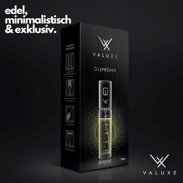 Чрезвычайно точный масляный распылитель Shiny Golden VALUXE