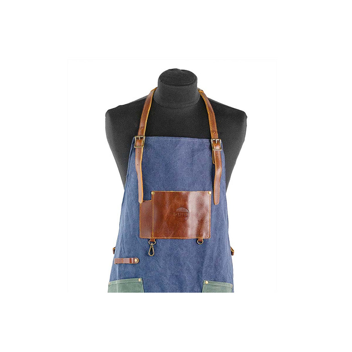 Фартук для барбекю Combi джинс-кожа-канвас GRILLI 777444 Код: 012759